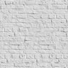 Papel de Parede Adesivo Tijolo Decorativo Branco Gesso 15m - 2