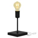 Ver imagem 1 de Luminária de Mesa Abajur Vintage Preto