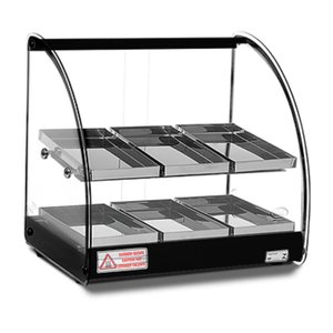 Estufa 6 Bandejas Vidro Curvo Duplo Acl-586d Basica Preto 127v - Tita