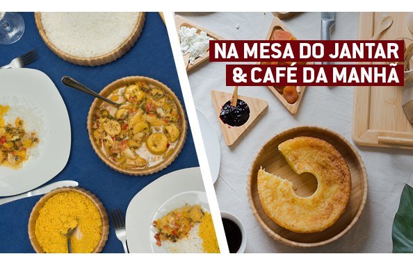 Kit com 2 Bowls de Madeira Canelado - 8