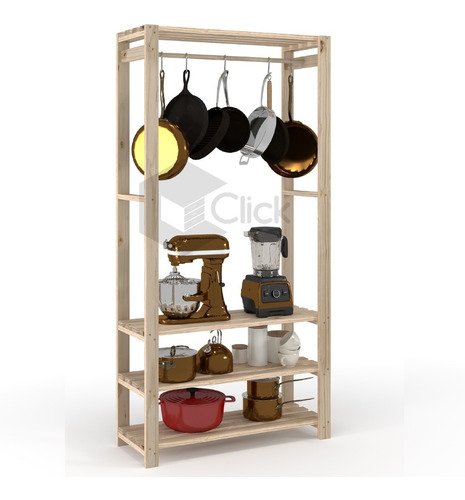 Arara para roupa para area de serviço estilo vintage - 5