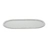 Bandeja de Vidro Espelhado com Decoração Acrílico Oval - 1