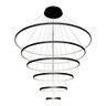 Lustre Pendente Sindora Qd05448 Preto Led Bivolt - 1
