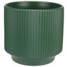 Cachepô Redondo Vaso Decorativo Planta Home&co Cerâmica 12x13x13cm Verde - 1