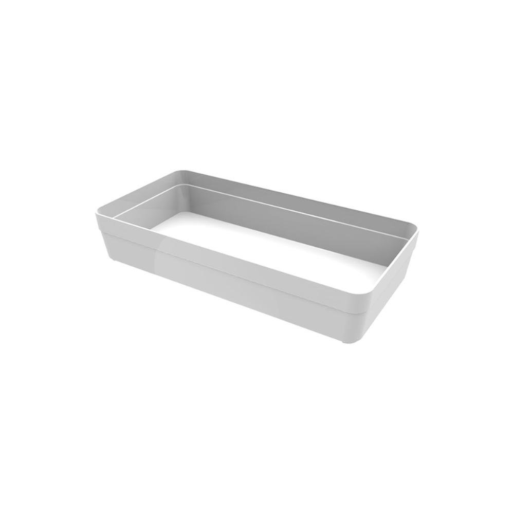Organizador de Gavetas Componível Crippa 30x15x5,7 Cm Branco - 1