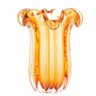 Vaso Wolff Italy de Vidro Âmbar 19cm X 24cm - 2