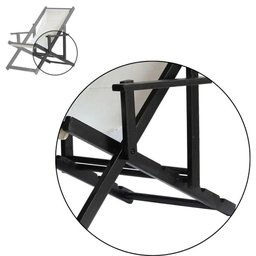 Kit 4 Espreguiçadeiras Dobrável Black Cb-mandala - 7