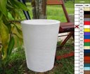 Ver imagem 5 de Kit 2 Vaso Planta 50x40 Redondo Cônico Polietileno BGPLASTICOS ROSA 022