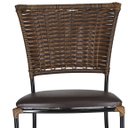 Ver imagem 2 de 4 Cadeiras Gramado Mesa de Jantar Jogo De Área Jardim Móveis Interno e Externo Em Fibra Sintética.