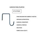 Ver imagem 3 de Kit 5 Ganchos Caibro 10cm P/ Pendurar Plantas e Gaiolas
