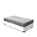 Ver imagem 1 de Cama Box Solteiro Branca + Colchão De Espuma D33 Ortobom Iso 100 78x188x53cm