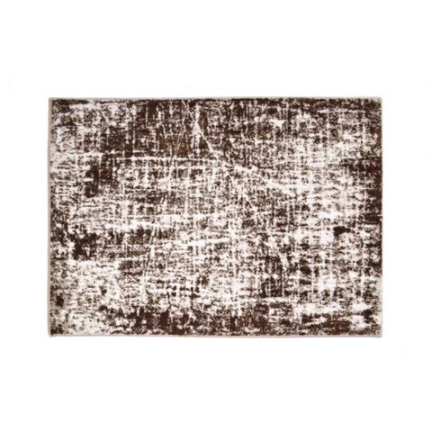 Tapete Decorativo Mesclado Branco e Marrom 140x100cm 15373-pl