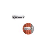 Ver imagem 1 de Trinco Ferrolho Alumínio Fosco 4 Polegadas 5 Unidades