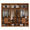 Ver imagem 2 de Guarda Roupa Casal Atrice 6 Portas com Espelho e 6 Gavetas Nogueira Nude Demartêz