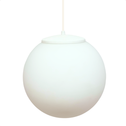 Lustre Pendente Taschibra Sfera M Branco E27 Bivolt - 1