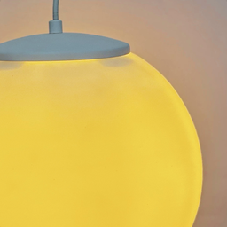 Lustre Pendente Taschibra Sfera M Branco E27 Bivolt - 6