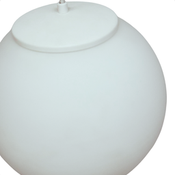Lustre Pendente Taschibra Sfera M Branco E27 Bivolt - 4