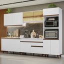Ver imagem 1 de Armário de Cozinha Completa 310cm Branco Reims Madesa XA01