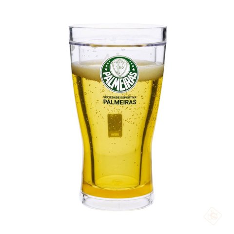 Copo de Cerveja Térmico Palmeiras 350ml - Mileno