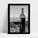 Ver imagem 1 de Quadro Decorativo Monumento Cidade Mendoza em Moldura Caixa Tacolado Moldura Caixa Alta 4,5cm Branca