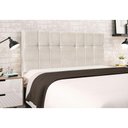 Ver imagem 3 de Cabeceira Paris Para Cama Box Queen 164 Cm Suede Bege