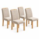 Ver imagem 2 de Conjunto 4 Cadeiras para Sala de Jantar Lyra