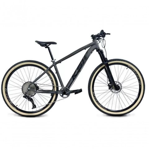 Bicicleta Aro 29 Ksw Xlt 12v Garfo com Trava 11-50 Grafite 17