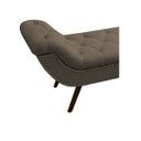 Ver imagem 5 de Recamier Divã Odessa P04 140 cm Suede - ADJ Decor - Marrom Claro TCA 945