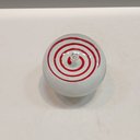 Ver imagem 3 de Esfera Decorativa Enfeite Home&co Vidro 8x8x8cm Vermelho