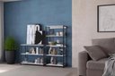 Ver imagem 5 de Estante Industrial Nova York com 5 Prateleiras 30x94x135cm - Branco