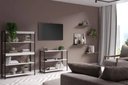 Ver imagem 4 de Estante Industrial Nova York com 5 Prateleiras 30x94x135cm - Branco