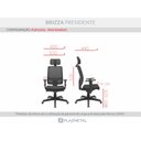 Ver imagem 4 de Brizza Tela Slider 3d Base Stand Plaxmetal Ergonômica sem Ap - Poliéster Azul