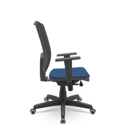 Brizza Tela Slider 3d Base Stand Plaxmetal Ergonômica sem Ap - Poliéster Azul - 2