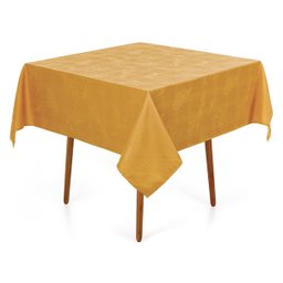Toalha de Mesa Quadrada 4 Lugares Ramalia Amarelo Karsten - 1