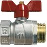 Válvula Esfera M/f Borb Em Alum 1/2 Pol Perfecta Emmeti - 1