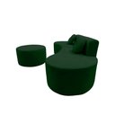 Ver mais imagens de Sofá Modular Orgânico Monterrey 260cm + Puff Suede Verde