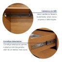 Ver mais imagens de Guarda Roupa Casal 4 Portas de Correr e 4 Gavetas 279,3cm Premium Jade