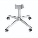 Ver imagem 1 de Base Giratória De Metal Com Rodinhas Para Cadeira Poltro