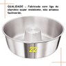 Kit 4 Forma Assadeira Bolo Redonda Com Furo 12 18 20 E 22 Cm - 5