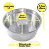 Kit 4 Forma Assadeira Bolo Redonda Com Furo 12 18 20 E 22 Cm - 2