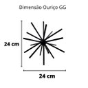 Ver imagem 5 de Ouriço Decorativo GG - 24 Cm Altura - Estatueta - Decoração -Toque 3D: Amarelo