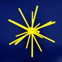 Ver imagem 3 de Ouriço Decorativo GG - 24 Cm Altura - Estatueta - Decoração -Toque 3D: Amarelo