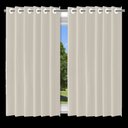 Ver imagem 2 de Cortina Blackout Bege C/ Ilhos - 280x250cm
