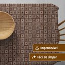 Ver imagem 4 de Toalha Mesa Plástica Térmica Tricot 12 Lugar 1,40x3,00