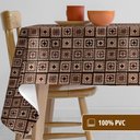 Ver imagem 5 de Toalha Mesa Plástica Térmica Tricot 12 Lugar 1,40x3,00