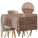 Ver imagem 6 de Toalha Mesa Plástica Térmica Tricot 12 Lugar 1,40x3,00