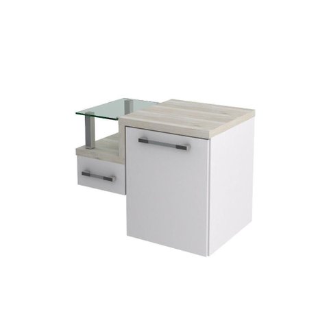 Gabinete Armario para Banheiro Legno 630 (somente Balcao) Branco Chess C-snow