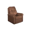 Ver imagem 1 de Poltronas de Amamentação Reclinável MH1216 Slim Two Way Suede Castor - Herval