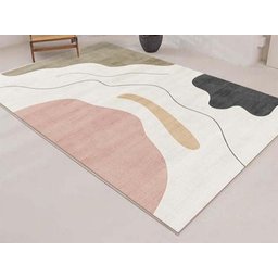 Tapete 2,00m X 1,40m Sala / Quarto e Escritório Velvet Crystal Camesa 100% Poliéster - 1