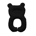 Ver imagem 1 de Almofada Apoio Pescoço Que Evita Cabeça Chata Para Carrinho Cadeirinha 0-2 anos - Preto
